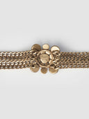 GLASS COLOURED MEDALLION  BELT