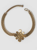 GLASS COLOURED MEDALLION CHOKER