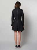NEOPRENE COAT DRESS