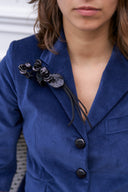 MICRO BLAZER JACKET IN CORDUROY