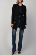 ELIZABETH COAT DRESS - BLACK