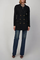 ELIZABETH COAT DRESS - BLACK