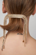 STRASS HAIR CLIP CHAIN