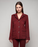 ANNE CASHMERE  PYJAMA JACKET