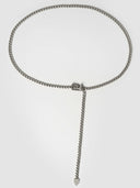 SILVER MINI CHAIN BELT