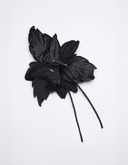 DAHLIA LEATHER BROOCH