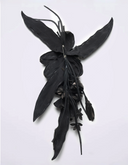 LILY LEATHER BROOCH