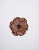 POPPY LEATHER BROOCH