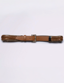 CHAIN AND LEATHER BELT