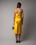 ANGIE SATIN TANK TOP - SUN