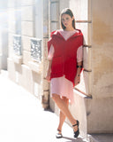 PAULE SHORT SILK DRESS
