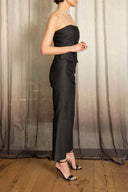 TUXEDO JUMPSUIT DENIM