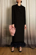 ROBE LONGUE MANTEAU DE SMOKING ELIZABETH : UNIQUE EN SON GENRE