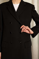 ROBE LONGUE MANTEAU DE SMOKING ELIZABETH : UNIQUE EN SON GENRE