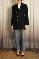 ROBE MANTEAU ELIZABETH - BLEU DU SOIR