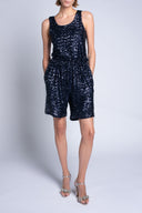 TANK TOP WITH ALL OVER SEQUINS