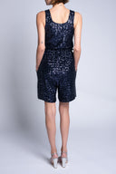 TANK TOP WITH ALL OVER SEQUINS