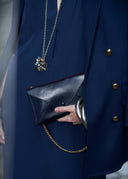 ENVELOPE DOUBLE LEATHER BAG