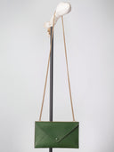 ENVELOPE DOUBLE LEATHER BAG