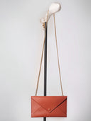 ENVELOPE DOUBLE LEATHER BAG