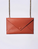 ENVELOPE DOUBLE LEATHER BAG
