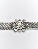 GLASS GREY MEDALLION BELT