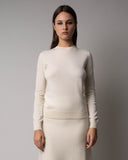 CASHMERE SWEATER - CREAM