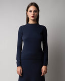 CASHMERE SWEATER - NAVY