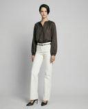 PAULE BLOUSE IN SILK JACQUARD