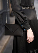 ENVELOPE DOUBLE LEATHER BAG