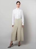OVERSIZED MENSHIRT POPELINE WHITE