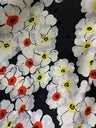 PAULE SHORT SILK FLOWER DRESS