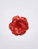 POPPY LEATHER BROOCH