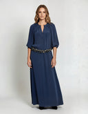 PAULE LONG SILK DRESS