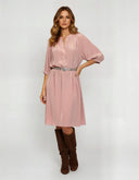 PAULE SHORT SILK DRESS