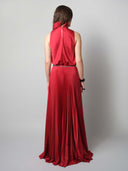 ROSE PLISSE SKIRT W/POCKETS