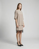 SILK AND LACE SKIRT