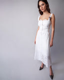 SUN SKIRT IN COTTON BRODERIES ANGLAISE